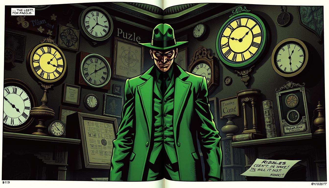 Movie World Riddler Uncovering the Secrets of The Riddler: A Hero and Villain World - Hero ...