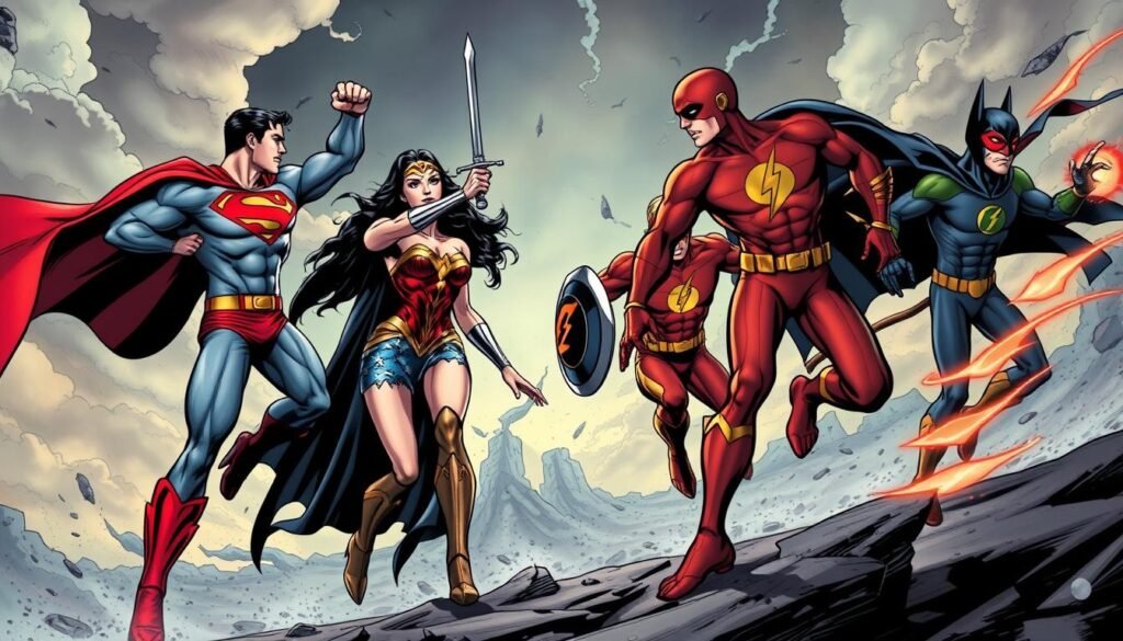 justice league kingdom come characters