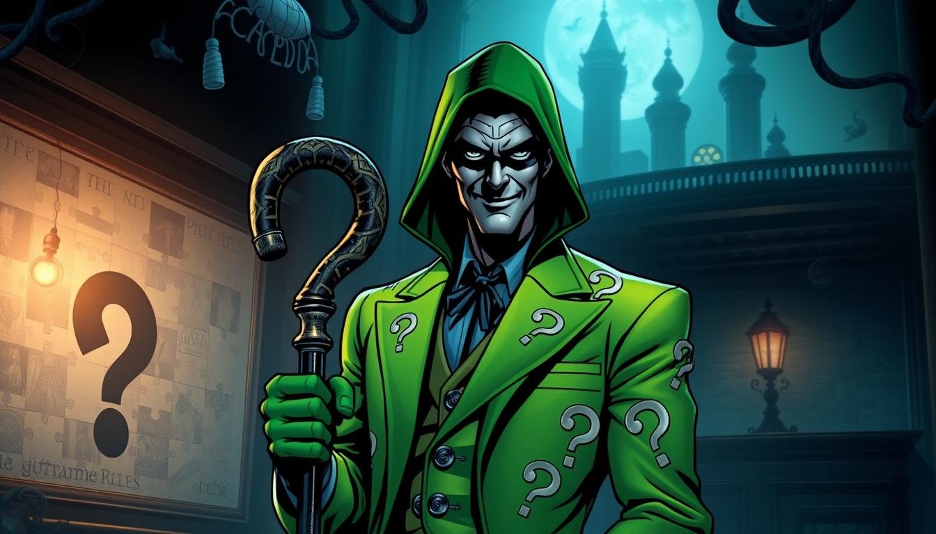 Riddler's Riddler Uncovering the Secrets of The Riddler: A Hero and Villain World - Hero ...