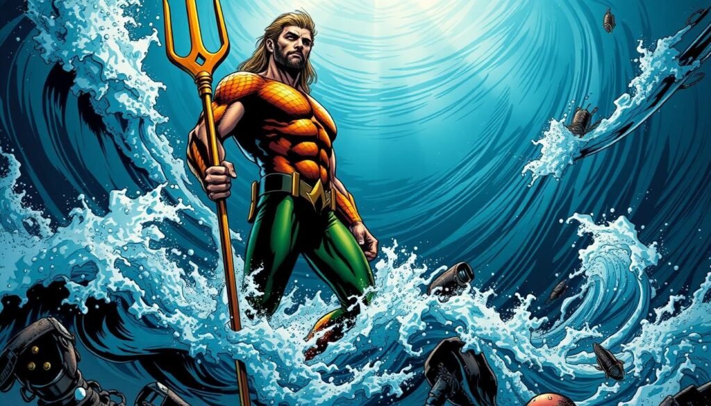 Inside Aquaman Comics