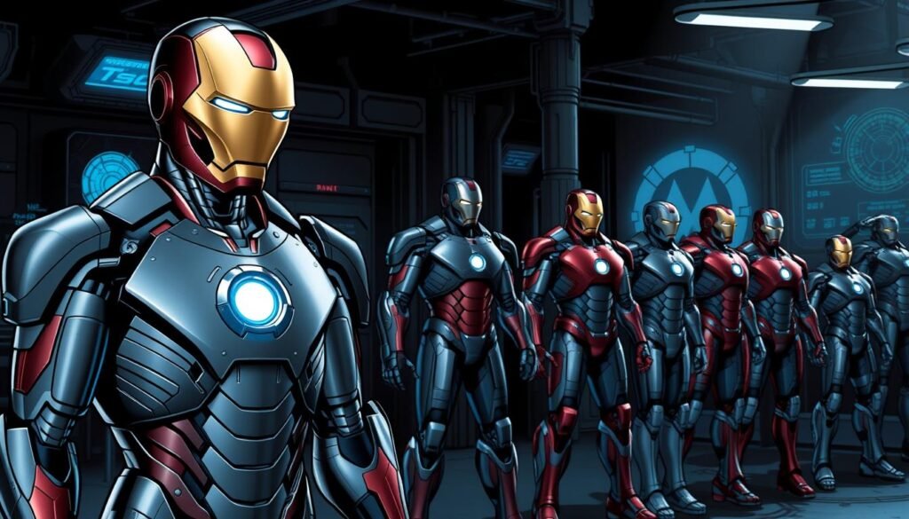 iron man suit evolution