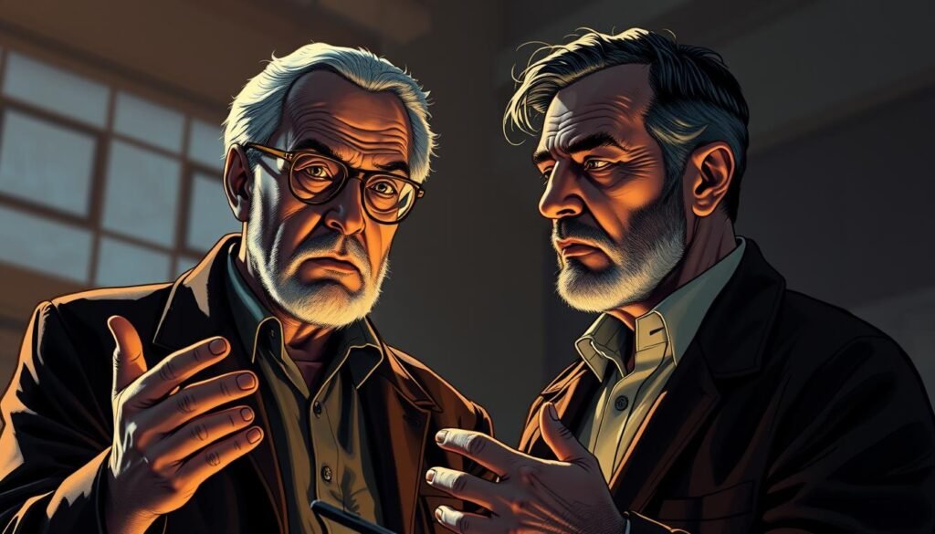 Alan Moore and Dave Gibbons collaboration Alan Moore and Dave Gibbons collaboration