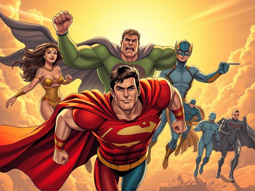 Golden Age comic book heroes Golden Age comic book heroes