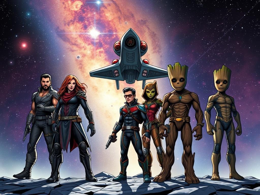 Guardians of the Galaxy: A Team of Misfits Turned Heroes