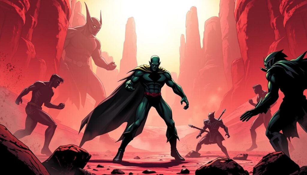 Martian Manhunter’s Rivals Martian Manhunter’s Rivals