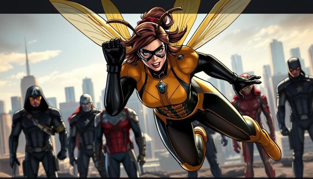 Marvel hero Wasp debut impact Marvel hero Wasp debut impact