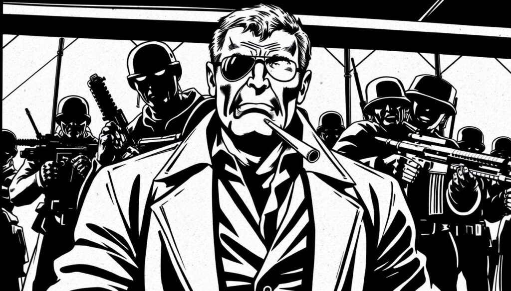 Nick Fury's first appearance in Marvel Comics Nick Fury's first appearance in Marvel Comics