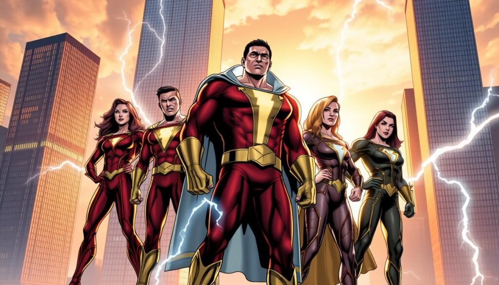Shazam family Shazam family