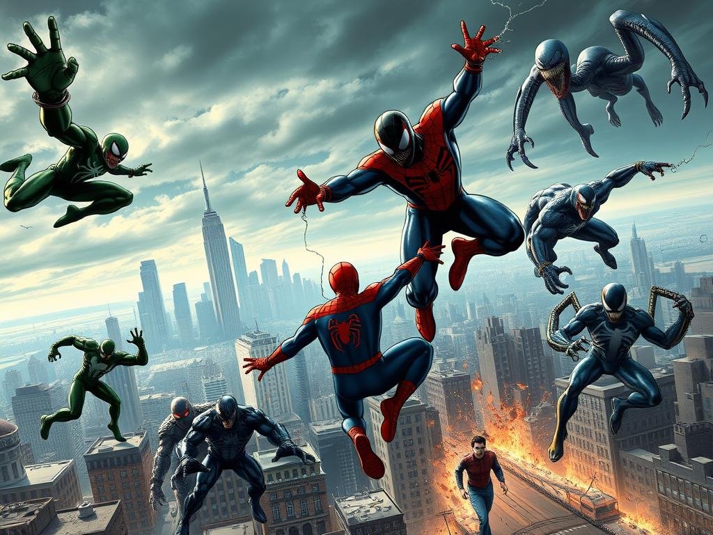 Spider-Man villain confrontations Spider-Man villain confrontations