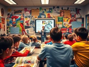 The Educational Role of Comics in Society