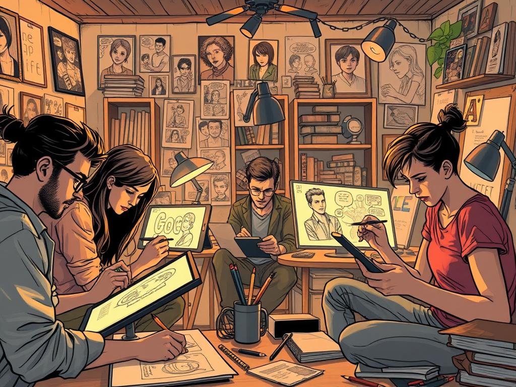 comic creators comic creators
