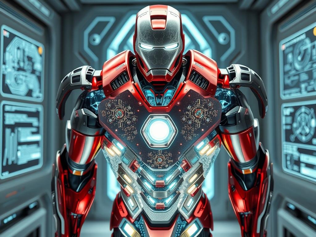 nanotechnology in iron man suits