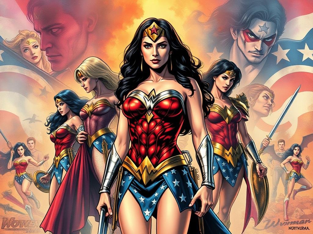 wonder woman art evolution