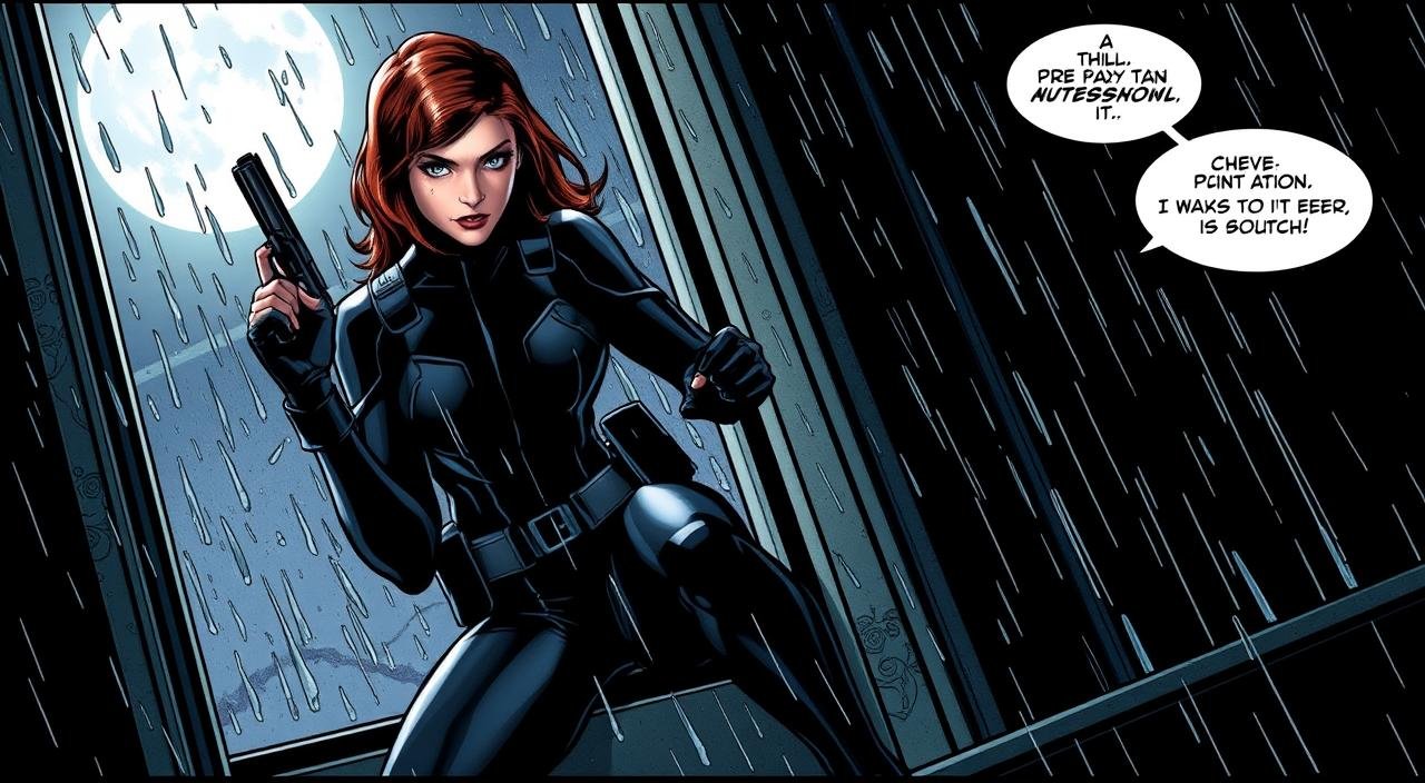 Black Widow's Spy Skills and Tactical Genius