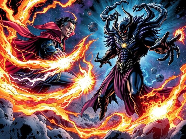 Doctor Strange vs. Dormammu: A Cosmic Clash of Magic
