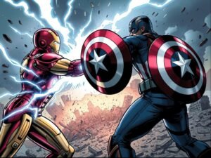 Iron Man vs. Captain America: The Civil War Conflict