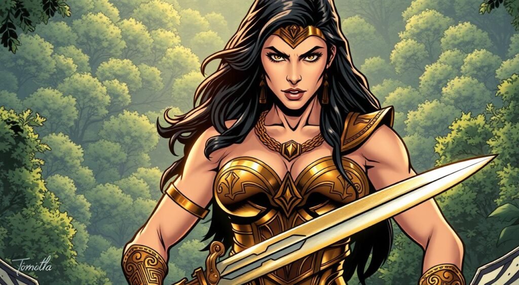 Amazonian warrior Amazonian warrior
