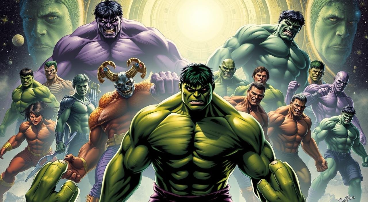 Exploring the Different Versions of the Hulk in the Multiverse