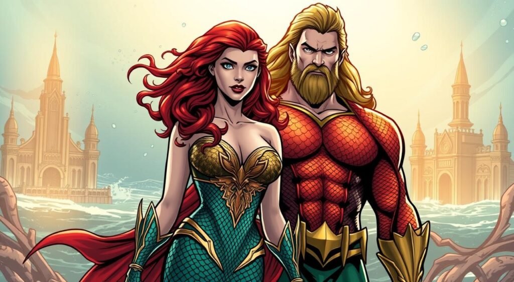 Mera and Aquaman's Alliance Mera and Aquaman's Alliance