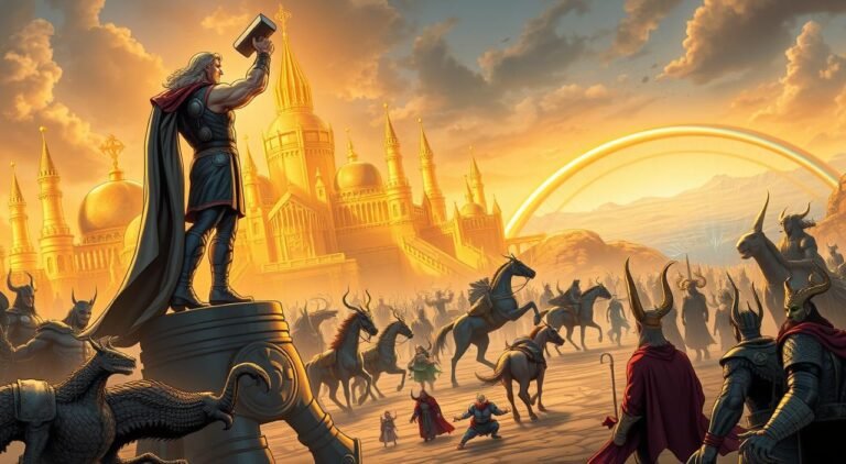 The Gods and Creatures of Thor's Asgard