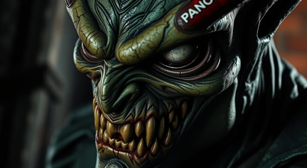 green goblin mask green goblin mask