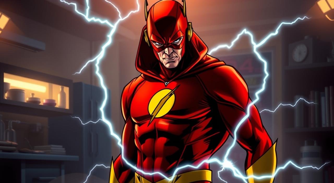 The Flash vs. Reverse-Flash: A Race Against Time - Hero and Villain World