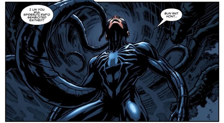 spiderman alien costume saga origin