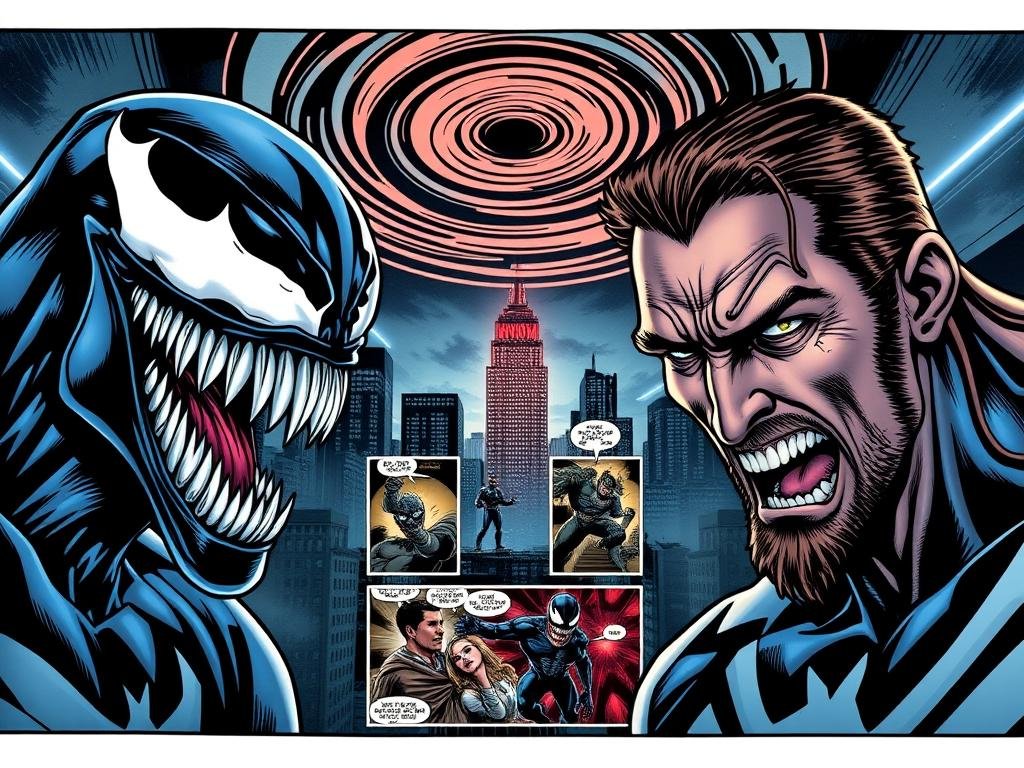 Eddie Brock film vs comic comparison Eddie Brock film vs comic comparison