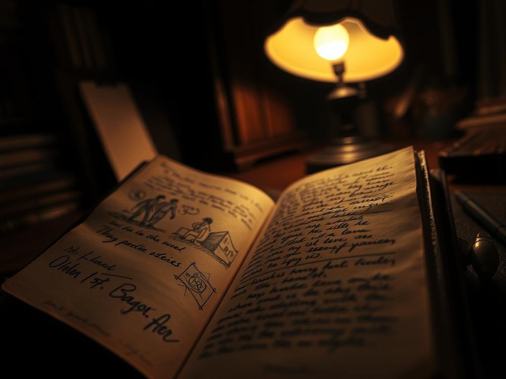 diary-style storytelling