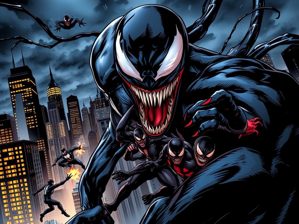 venom lethal protector miniseries antihero