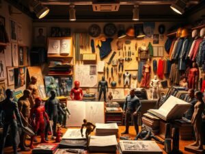 Posing and Props: How Comic Artists Effectively Use Reference Material for Art