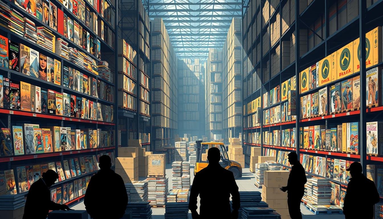 comic distribution channels explained