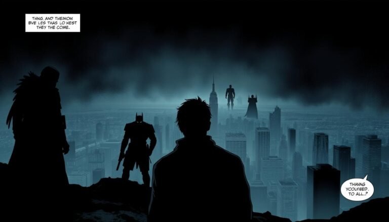 foreshadowing long form comics art