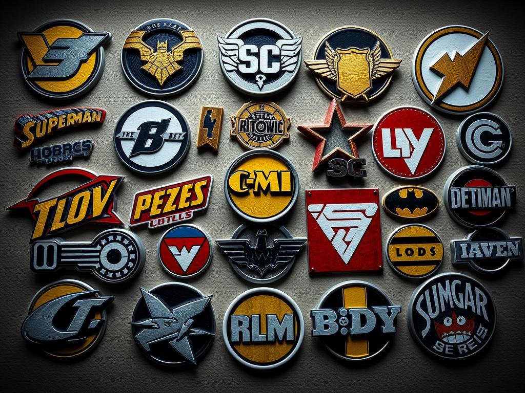 iconic comic logos design meaning