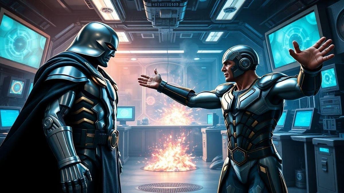 Doctor Doom vs Reed Richards Epic Battle
