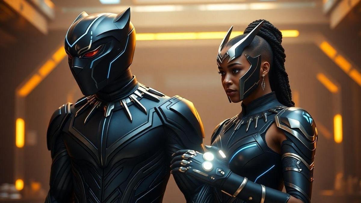 Who Builds The New Black Panther Has A New Armor: T'Challa, Shuri, and Your View