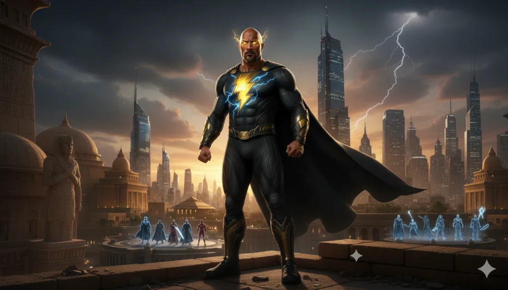 Black Adam's Next Target Is The Justice League