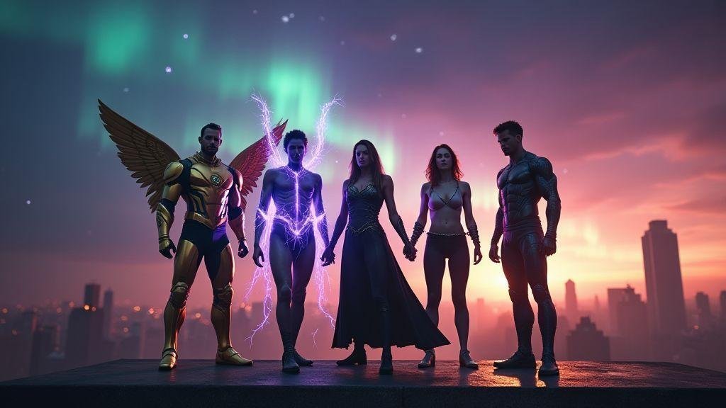 New eternals character reveal: the cast and powers you should know