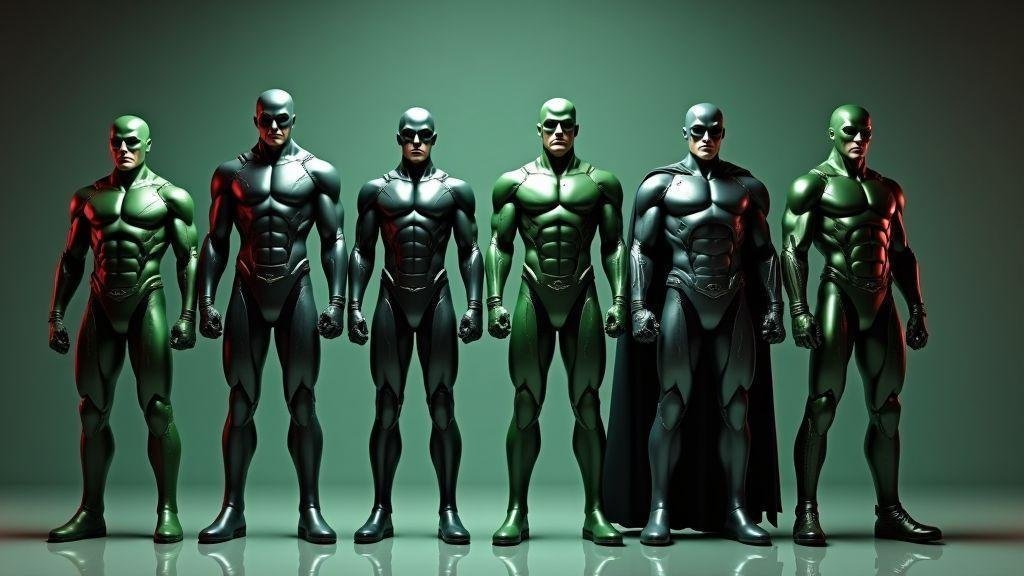 Lex Luthor armor evolution timeline you can trace through comic eras