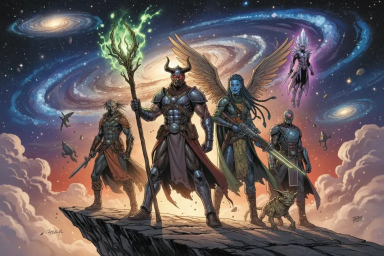 Saga comic series review cover art