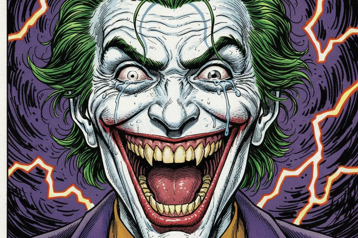 joker killing joke comic review art detail