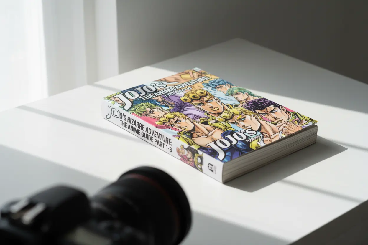 Jojo Bizarre Adventure Manga Guide em destaque