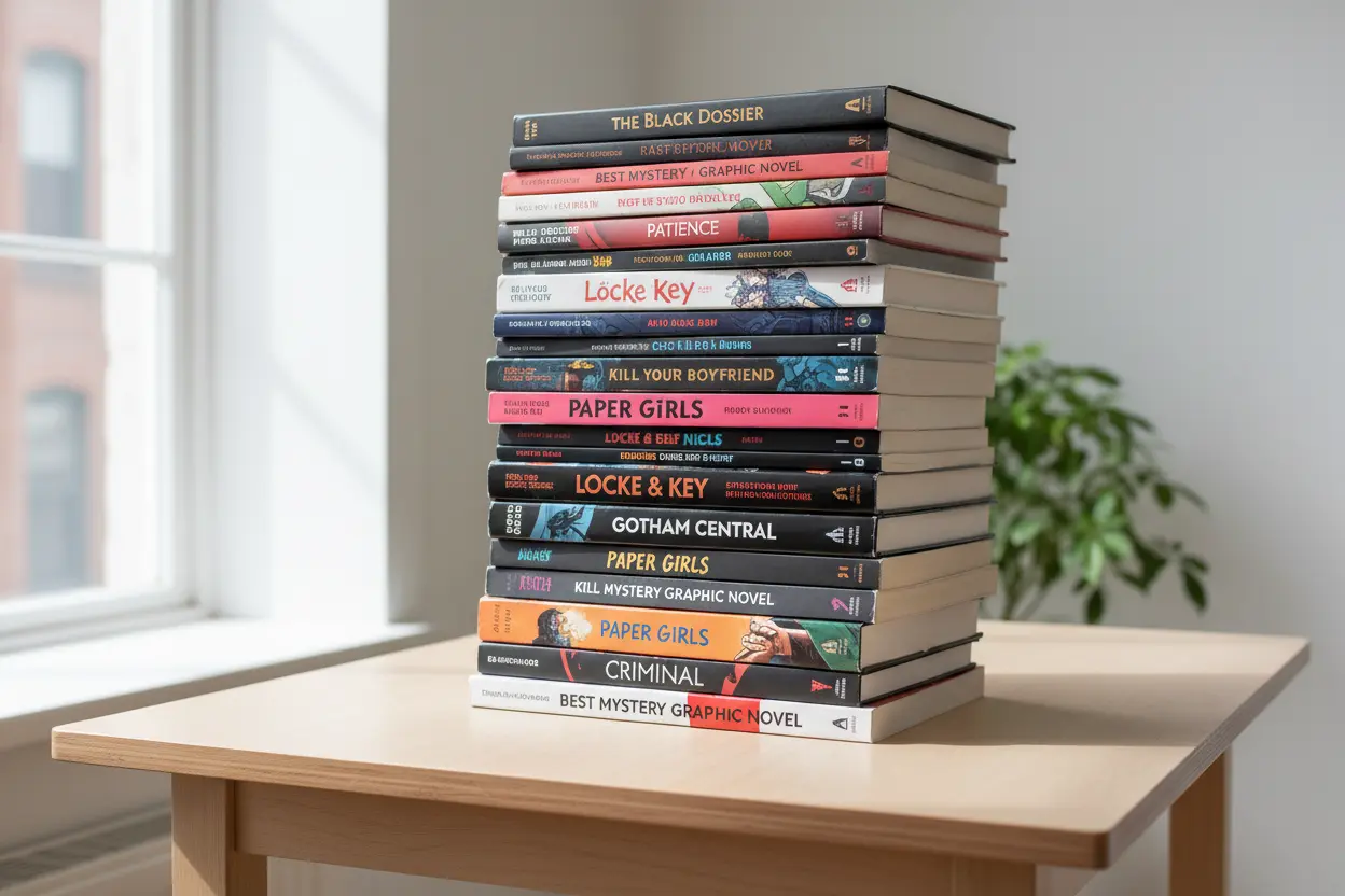 best mystery graphic novels
