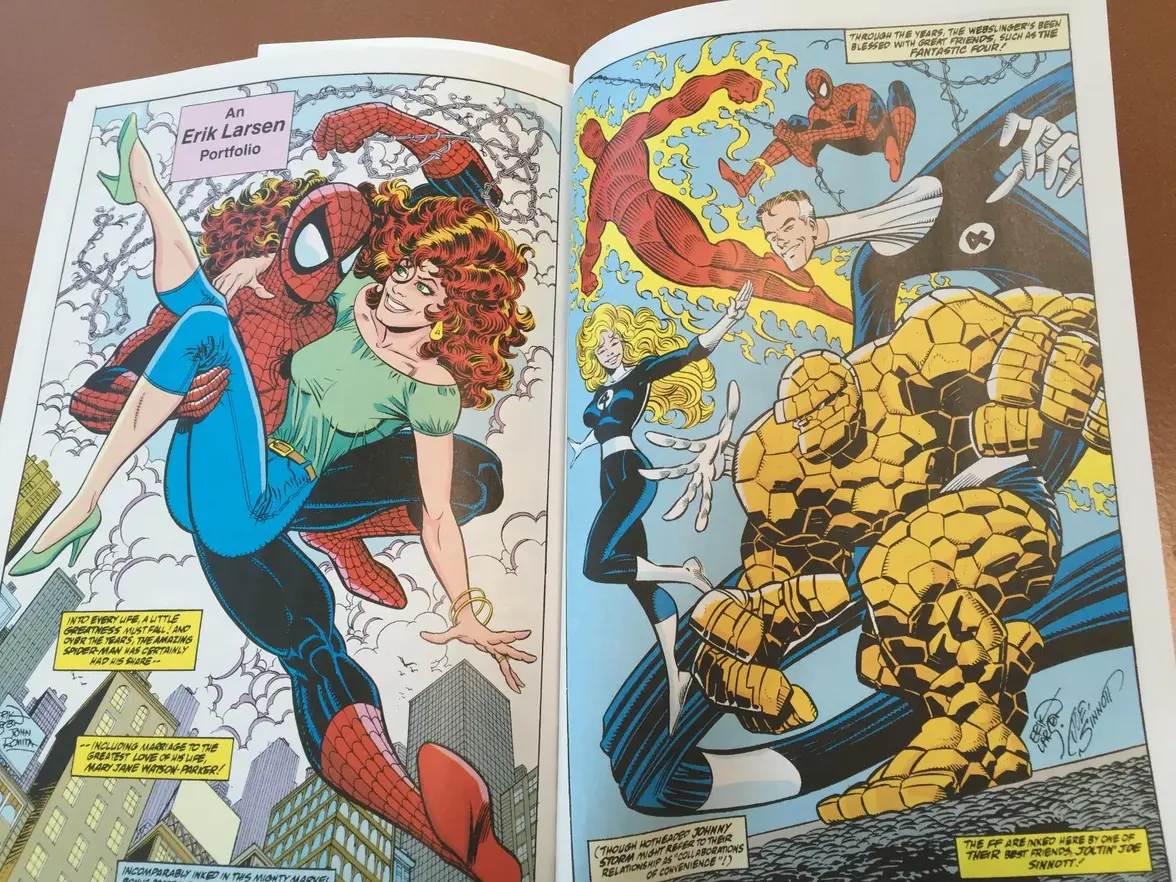 Spine of Amazing Spider-Man Epic Collection: Return Of The Sinister Six Paperback on a shelf