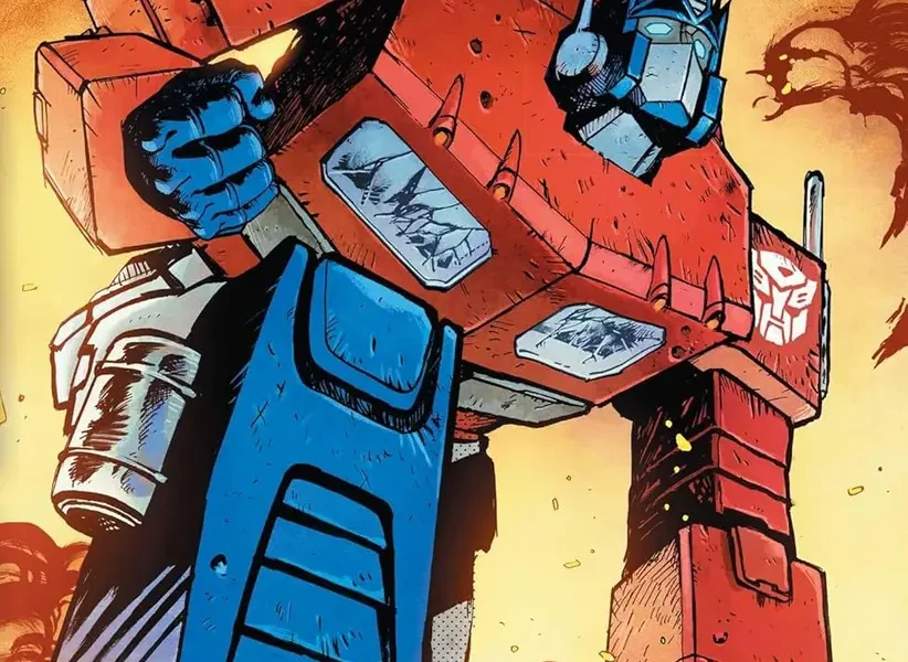 Transformers Vol. 1 Robots in Disguise paperback comic book cover