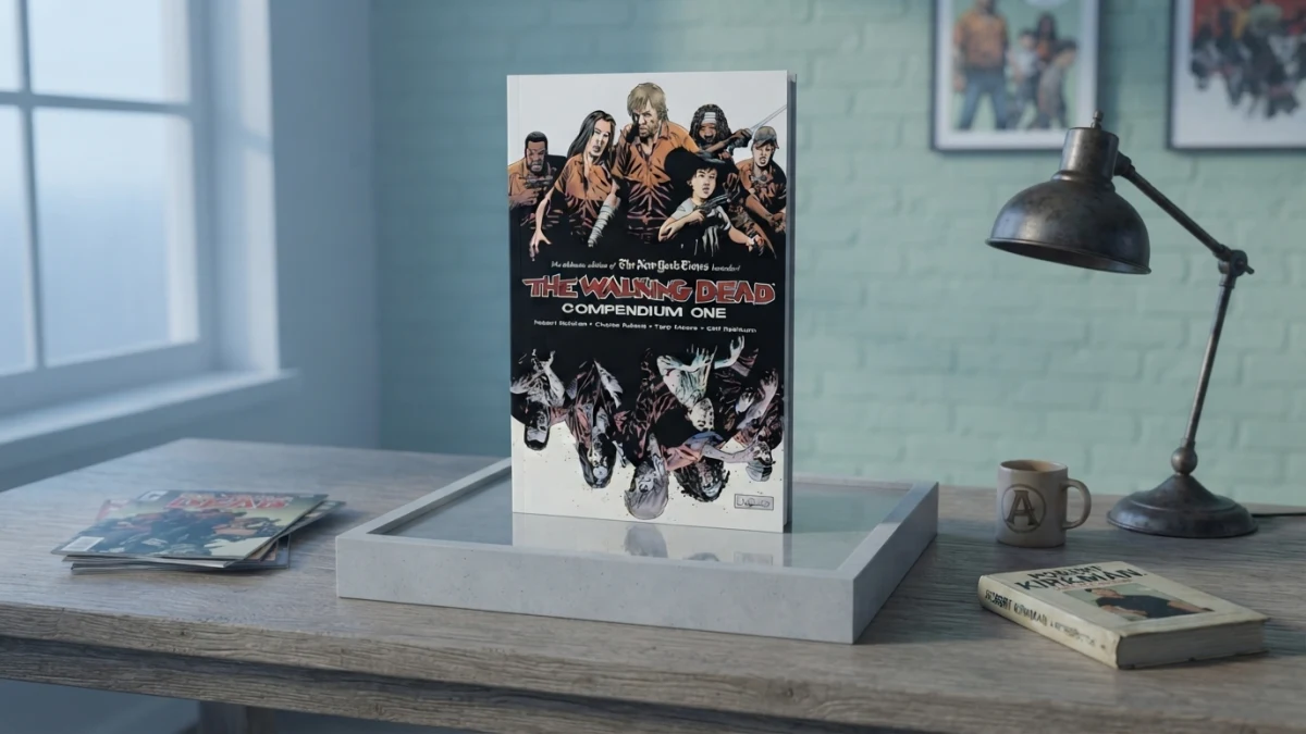 Image in a new AI-generated scene - The Walking Dead: Compendium One