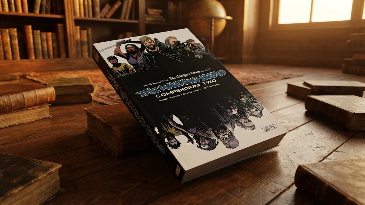 Image in a new AI-generated scene - The Walking Dead: Compendium Two